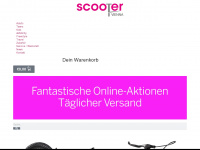 scootervienna.at Webseite Vorschau