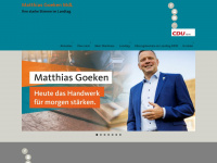 matthias-goeken.de Webseite Vorschau