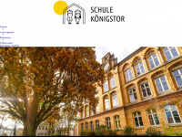 schule-koenigstor.de Webseite Vorschau