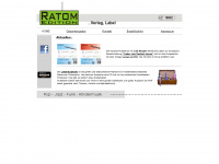 ratom-edition.com Webseite Vorschau