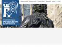 int-bachgesellschaft.ch Webseite Vorschau