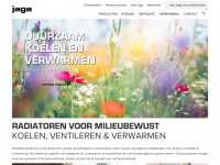 jaga.nl Webseite Vorschau