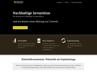 rohstoffinvestments.com Webseite Vorschau