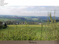 landgasthof-dittersdorferhoehe.de Webseite Vorschau