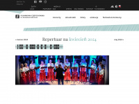 filharmonia.com.pl Webseite Vorschau
