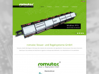 romutec.fr Webseite Vorschau
