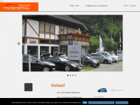 autohaus-muenstertal.de Webseite Vorschau