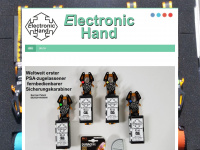 electronic-hand.de Webseite Vorschau