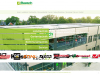 baasch-maschinen-service.de Webseite Vorschau