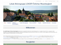 leader-oestliches-weserbergland.de Webseite Vorschau