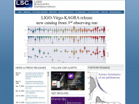 ligo.org Webseite Vorschau