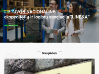 lineka.lt Webseite Vorschau