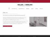 keller-werling.de Webseite Vorschau