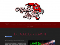 alfelder-loewen.de Webseite Vorschau