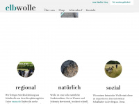 elbwolle.de Webseite Vorschau