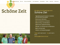 schoene-zeit.care Webseite Vorschau