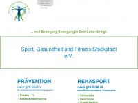 gesundheit-fitness-stockstadt.de Webseite Vorschau