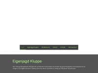 eigenjagd-kluppe.at Webseite Vorschau