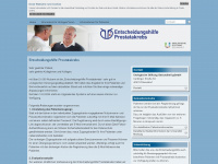 entscheidungshilfe-prostatakrebs.info Webseite Vorschau
