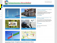 klimaschutznetz-wmk.de Webseite Vorschau