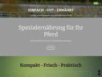 pferdegras.org Webseite Vorschau