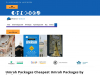 cheapestumrahpackages.co.uk Webseite Vorschau