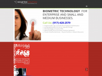 biometricsolution.com Webseite Vorschau