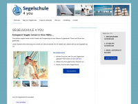 segelschule4you.ch Webseite Vorschau