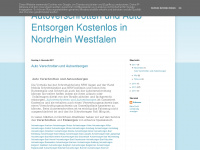 autoentsorgen.blogspot.com Webseite Vorschau