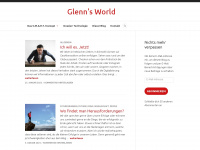 glenns-world.com Webseite Vorschau