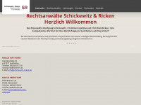 schickewitz-ricken.de Webseite Vorschau