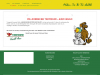 tierfreund-auer.at Webseite Vorschau