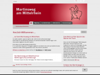 martinsweg-am-mittelrhein.de Webseite Vorschau