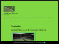 tennishalle-muehlheim.de Webseite Vorschau