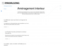 priorliving.fr Webseite Vorschau
