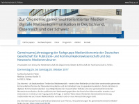 jahrestagung2017.fhstp.ac.at Webseite Vorschau