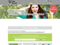 lostndfound.com Webseite Vorschau