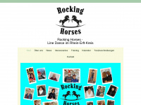 rocking-horses.de Webseite Vorschau