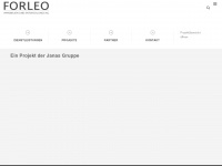 forleo.ch Webseite Vorschau