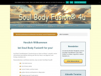 soulbodyfusion4u.de Webseite Vorschau