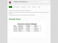 brandenburg-radball.de Webseite Vorschau