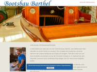 bootsbau-barthel.de Webseite Vorschau