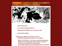tango-comunidad.de Webseite Vorschau