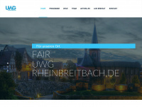 uwg-rheinbreitbach.de Webseite Vorschau