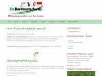 bionordwestschweiz.ch Webseite Vorschau