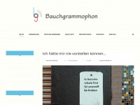 bauchgrammophon.de Webseite Vorschau