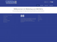 wetelco.shop Webseite Vorschau