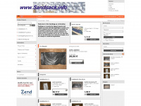 sandbag.eu Webseite Vorschau