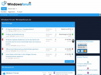 windowsforum.de Webseite Vorschau