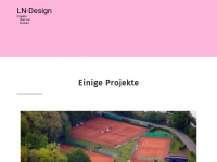ln-design.ch Webseite Vorschau